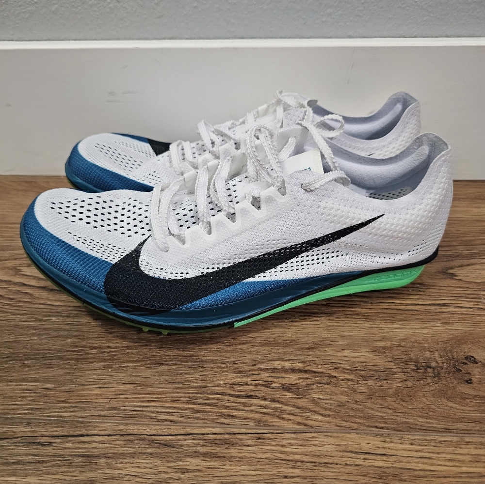 Men's Size 7.5 Nike ZoomX Dragonfly 2 Elite Track Spikes FZ9315-102 White NEW